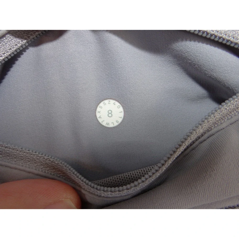 Lululemon Speed Up Running Shorts Grey Marble Ice Dye‎ LW7AX5S Size 8